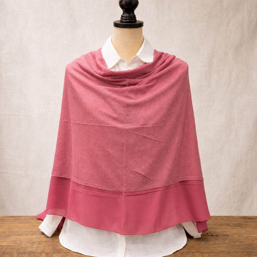 Poncho Orchid Pink