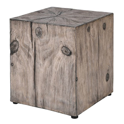 Eco Cube Wooden Side Table