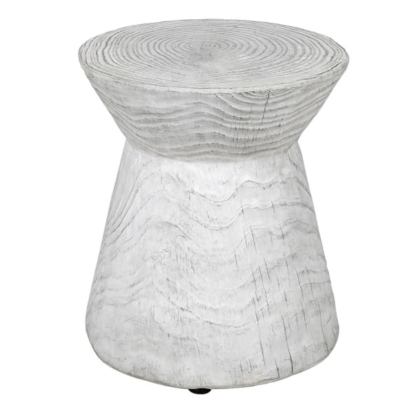 Eco White Wooden Side Table