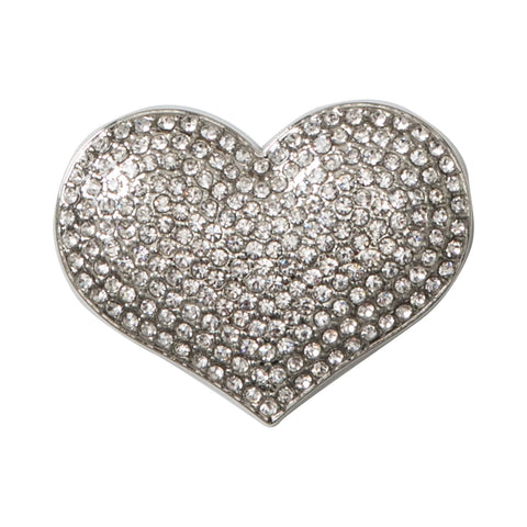 Plain Heart Magnetic Brooc