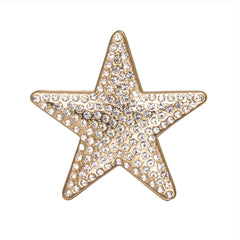 Gold Star Magnetic Brooch