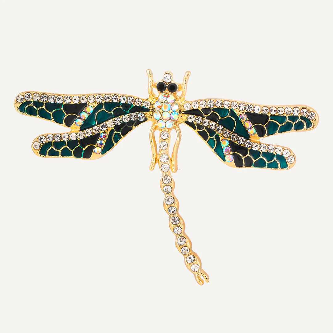 Dragon Fly Enamel Pin Brooch