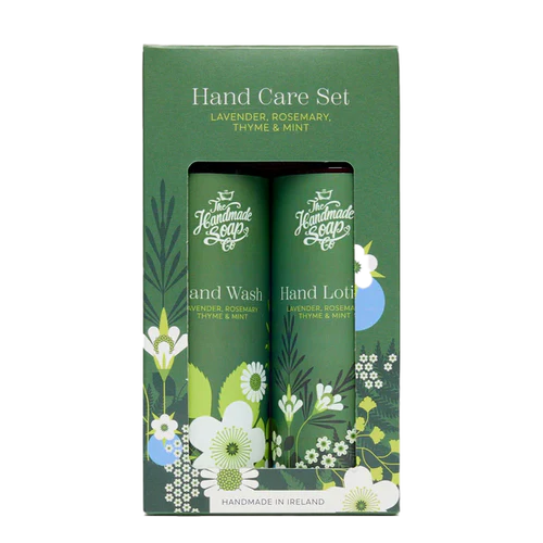 Hand Wash &amp; Lotion Set - Lavender, Rosemary, Thyme &amp; Mint 250ml x 2