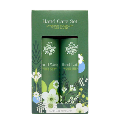 Hand Wash &amp; Lotion Set - Lavender, Rosemary, Thyme &amp; Mint 250ml x 2