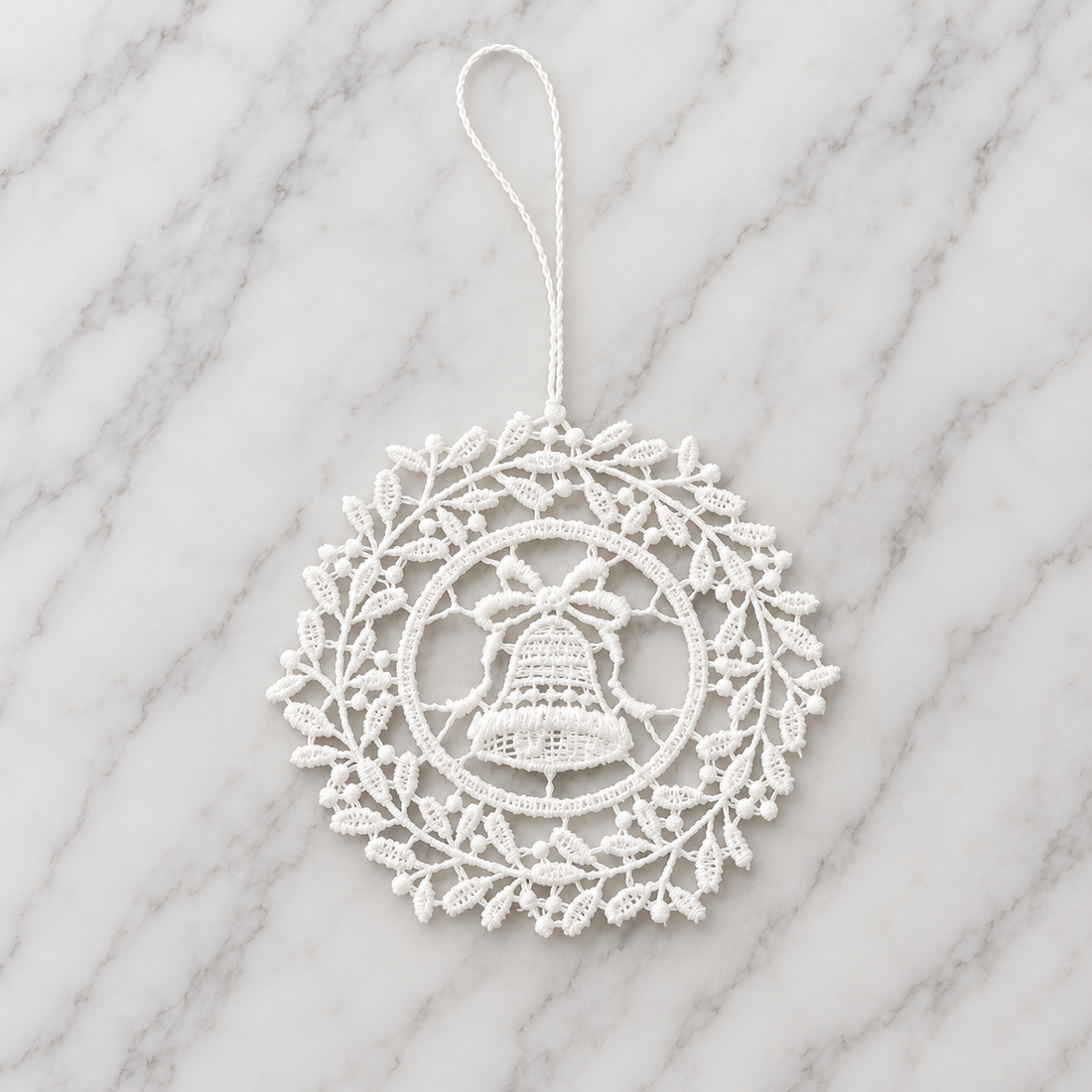 Lace Decoration - Christmas Bell