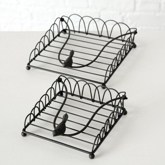 Black Bird Napkin Holder