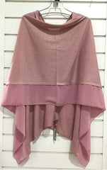 Poncho Dusky Pink
