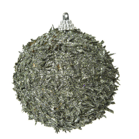 Green Glitter Bauble