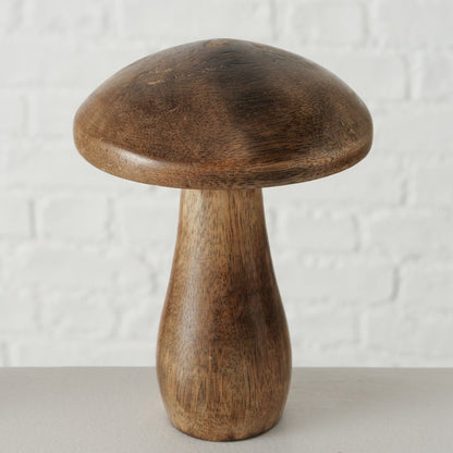 Wooden Mushrooms Set Of 3