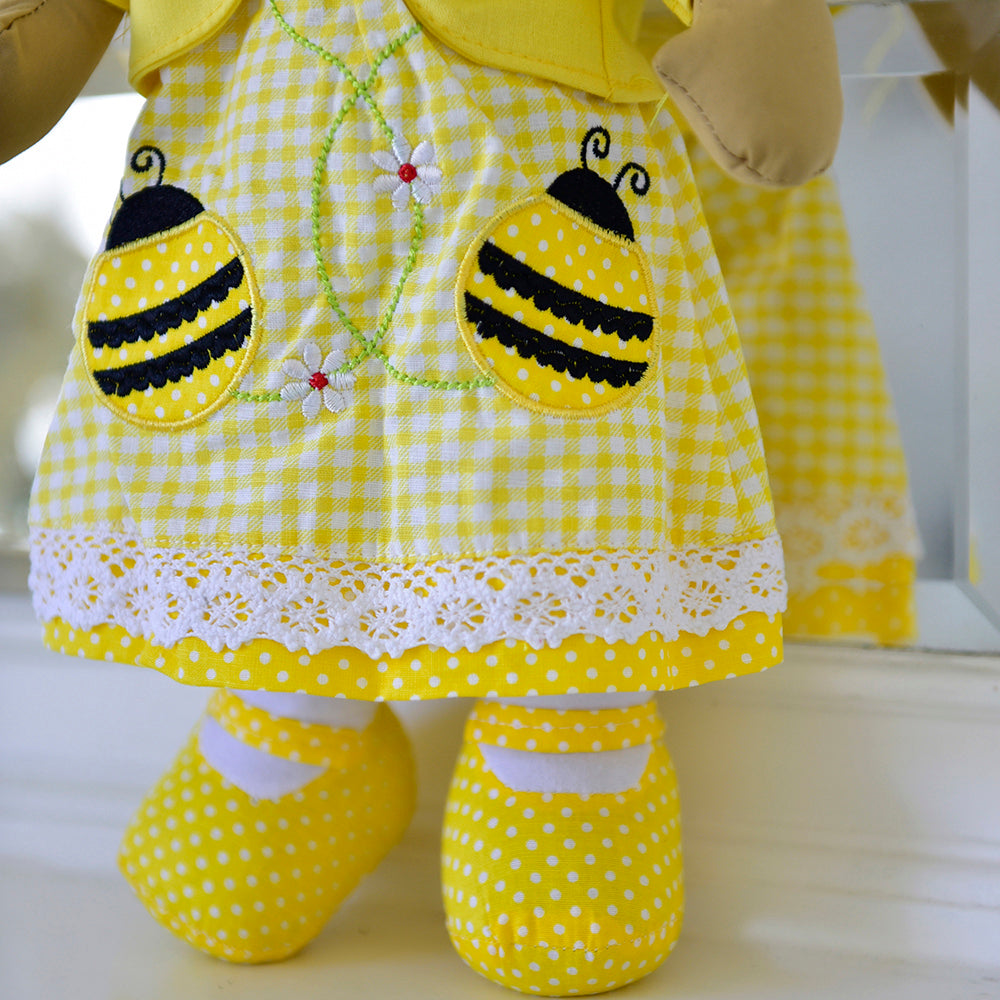 Rag Doll Bumble Bee Dress