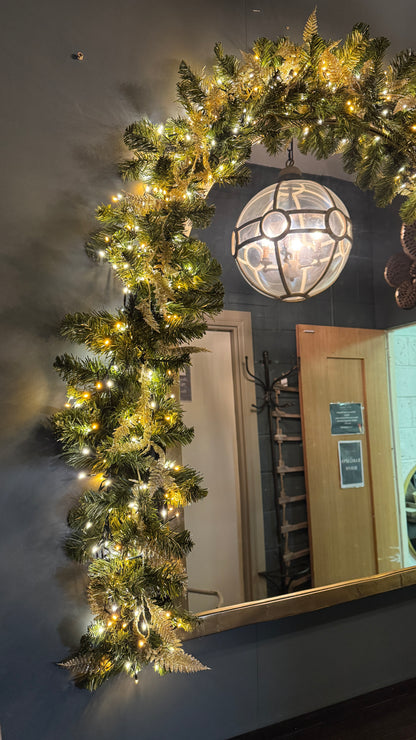 Champage Glitter Garland