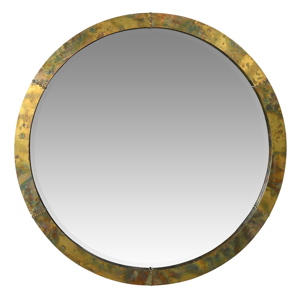 Maeve Brass Wall Mirror