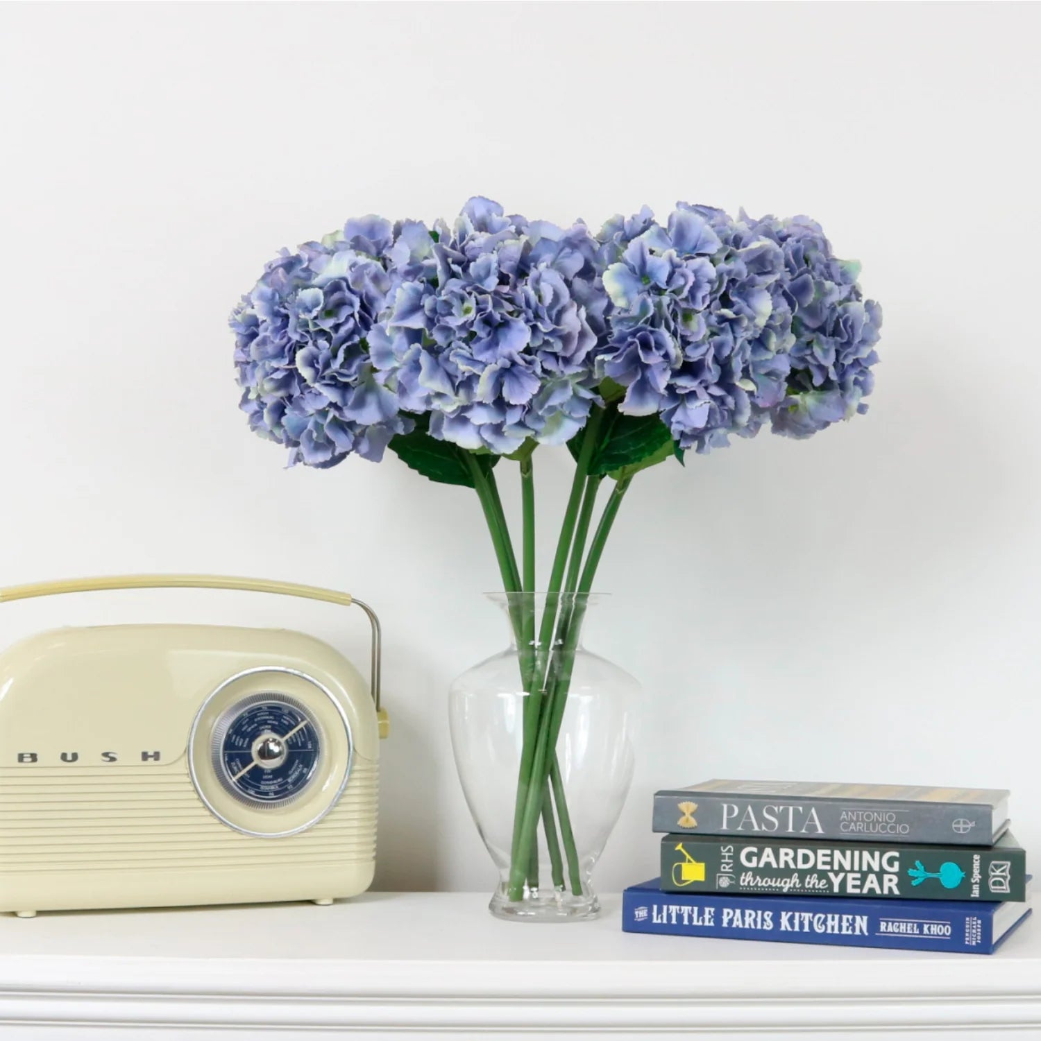 French Hydrangea Ocean Blue 54cm