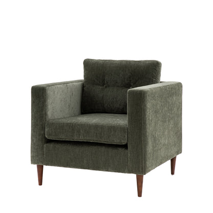 Whitley Accent Chair - Forest Green