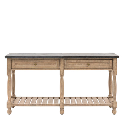 Valerie Stone Top Console Table