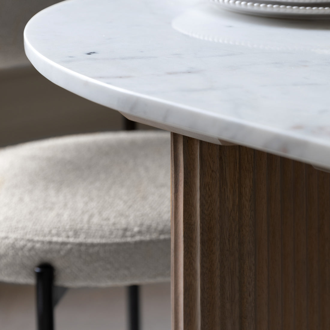 The Rae Marble Dining Table