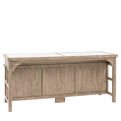 Valerie Marble Top Kitchen Island