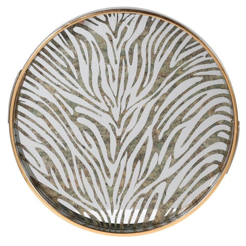 Zebra Pattern Tray