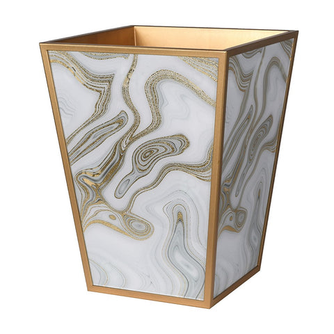 Gold Swirl Bin