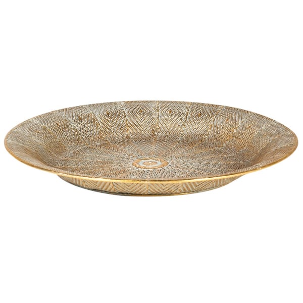 Large Round Metal Tray