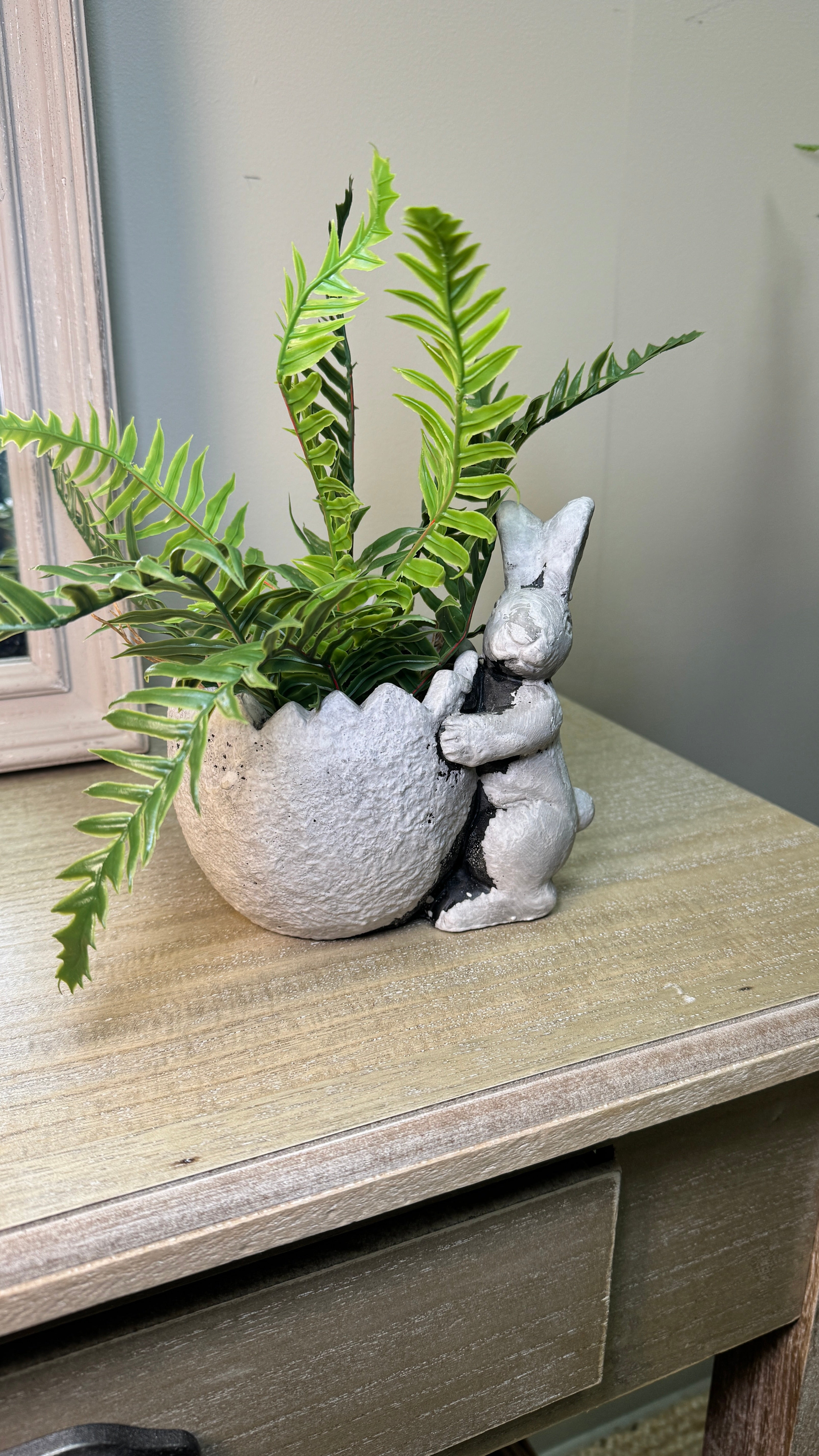 Rabbit Ceramic Plant Pot