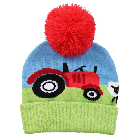 Knitted Hat Tractor