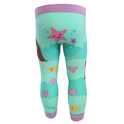 Mermaid Knitted Kids Leggings