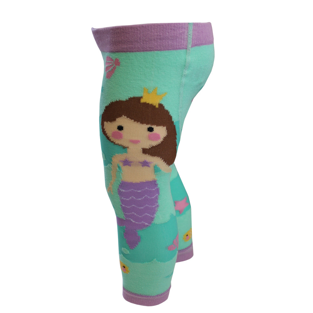 Mermaid Knitted Kids Leggings