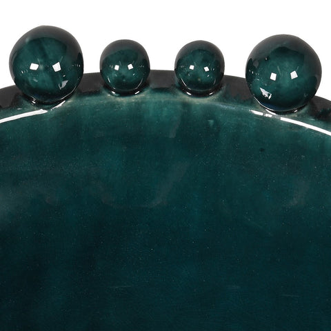 Bobble Decorative Bowl - Teal Blue