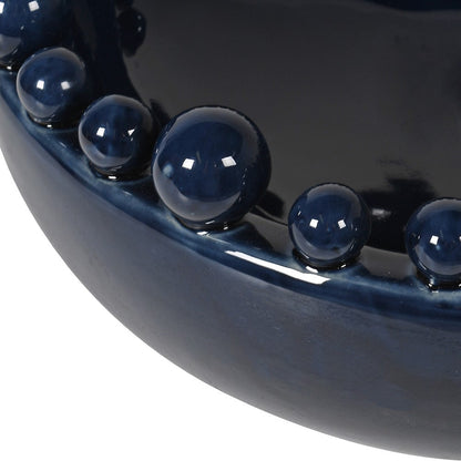 Bobble Decorative Bowl - Navy Blue