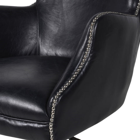 Black Nevill Office Swivel Chair