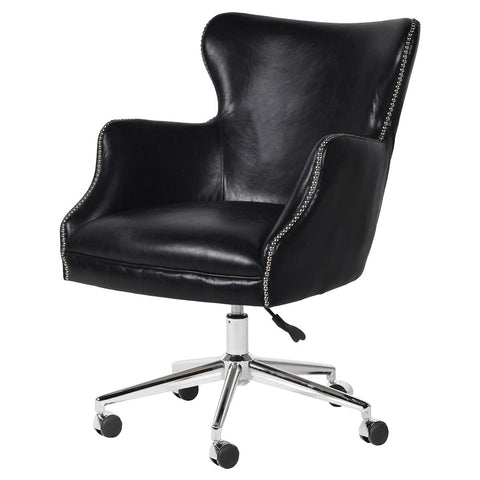 Black Nevill Office Swivel Chair