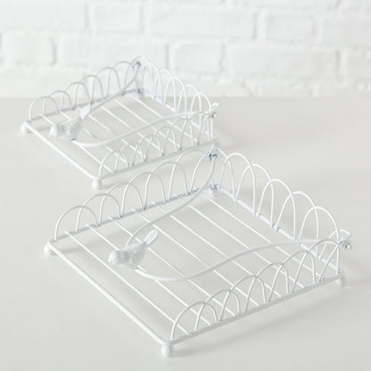 White Bird Napkin Holder