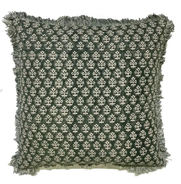 Seems Green Cushion