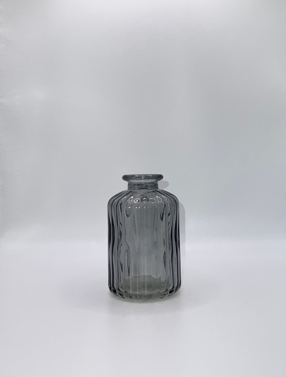 Smoked Glass Bottle