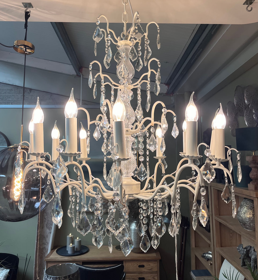 12  Arms Chandelier