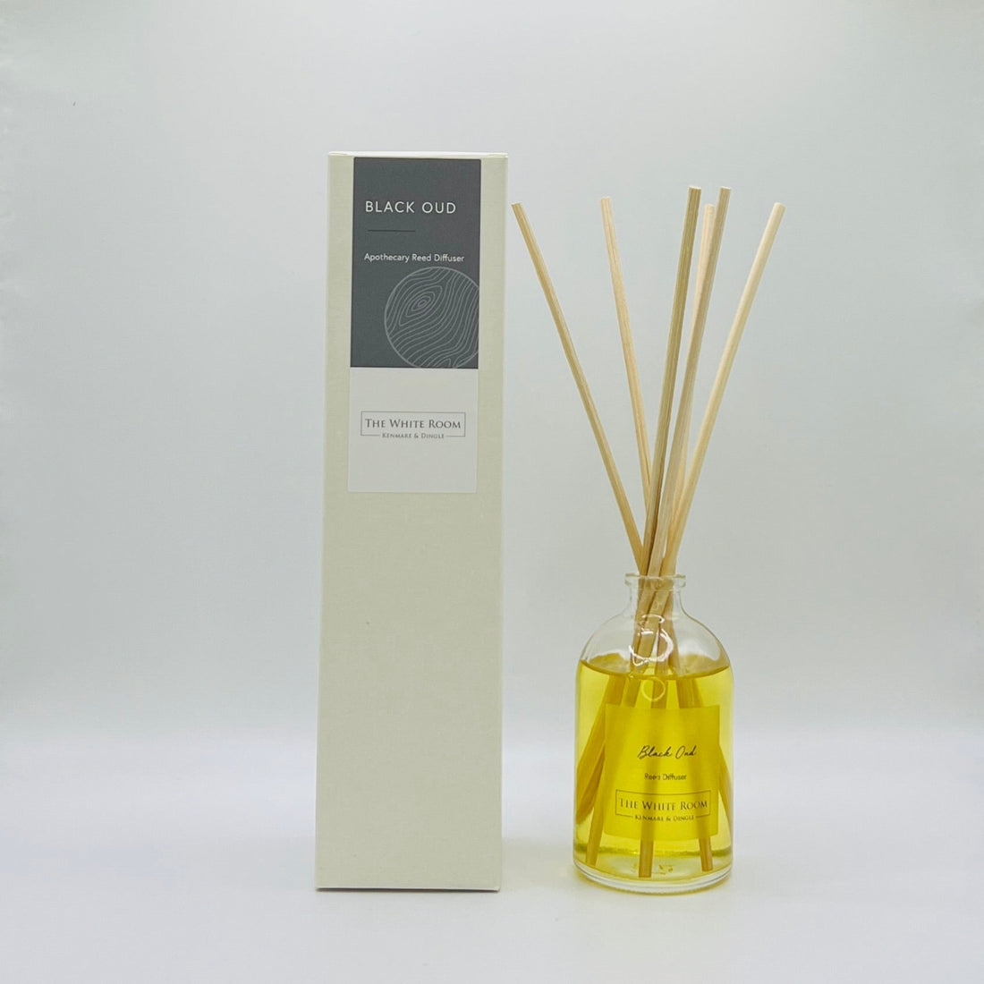 &quot;The White Room&quot; Natural Diffuser - Black Oud