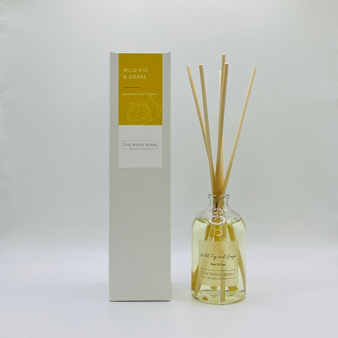 &quot;The White Room&quot; Natural Diffuser - Wild Fig &amp; Grape