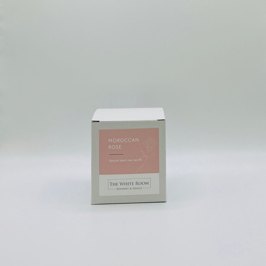 &quot;The White Room&quot; Large Scented Candle - Moroccan Rose