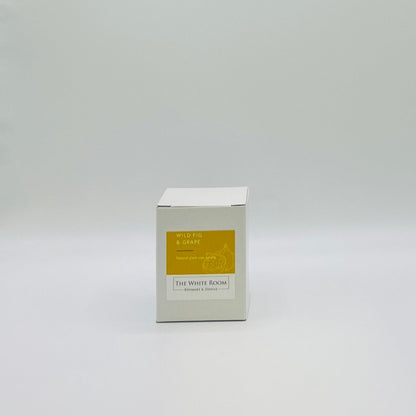 &quot;The White Room&quot; Small Scented Candle - Wild Fig &amp; Grape