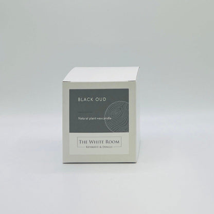 &quot;The White Room&quot; Large Scented Candle - Black Oud