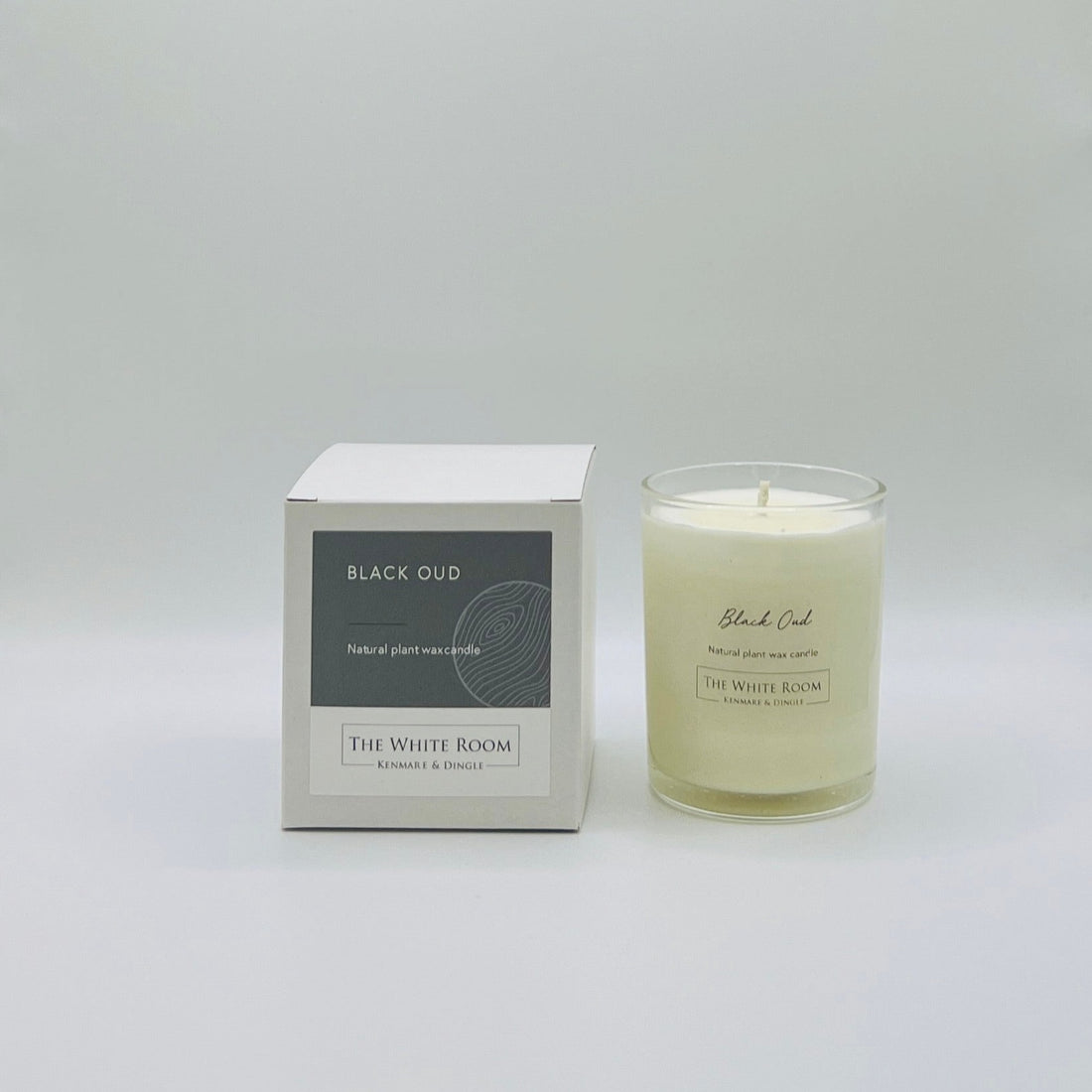 "The White Room" Black Oud Scented Candle