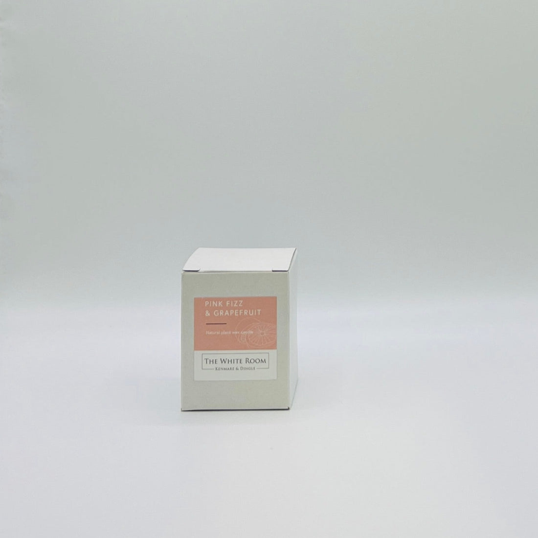 &quot;The White Room&quot; Small Scented Candle - Pink Fizz &amp; Grapefruit