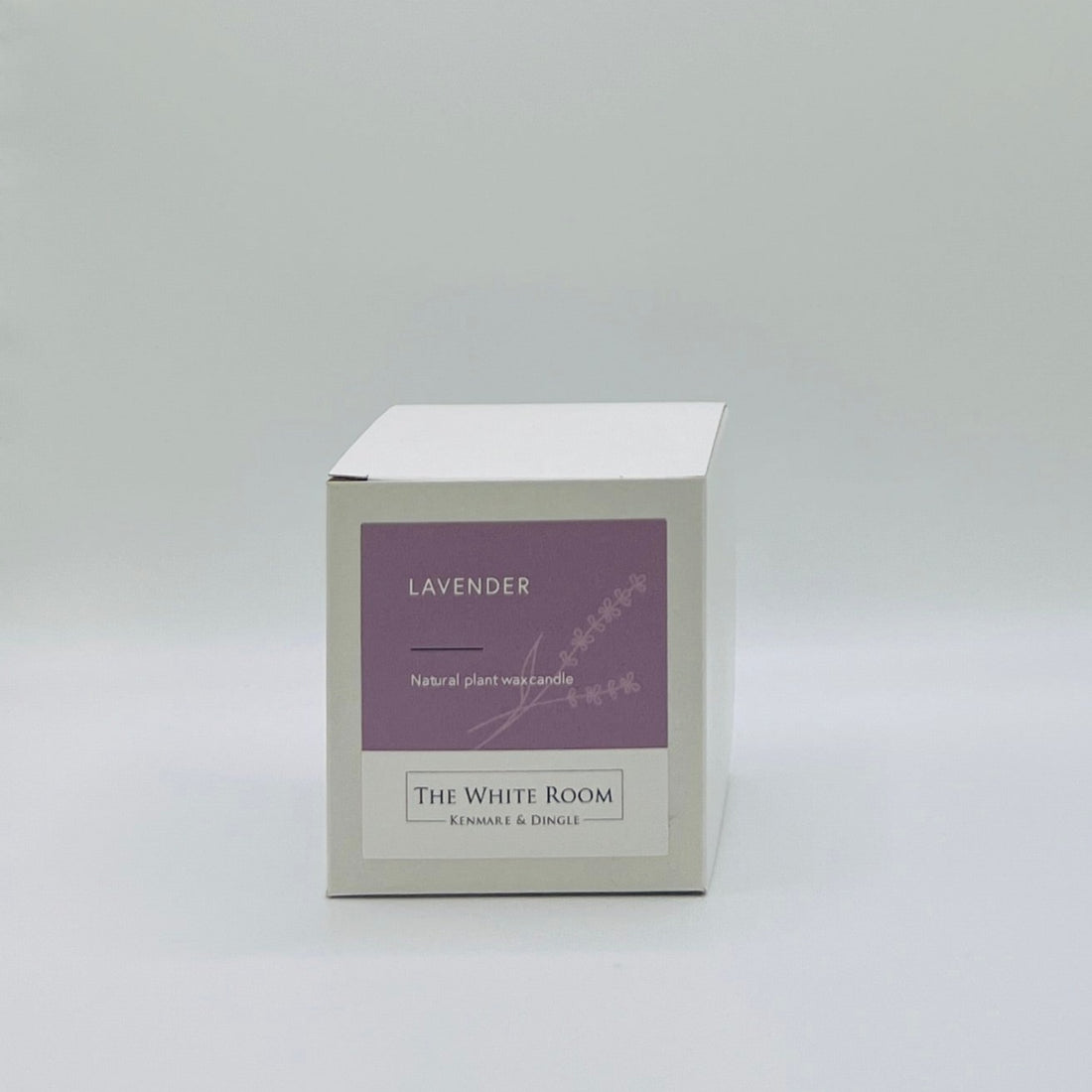 &quot;The White Room&quot; Large Scented Candle - Lavender