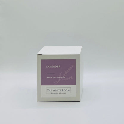 &quot;The White Room&quot; Large Scented Candle - Lavender