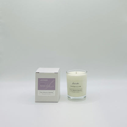 &quot;The White Room&quot; Small Scented Candle - Lavender