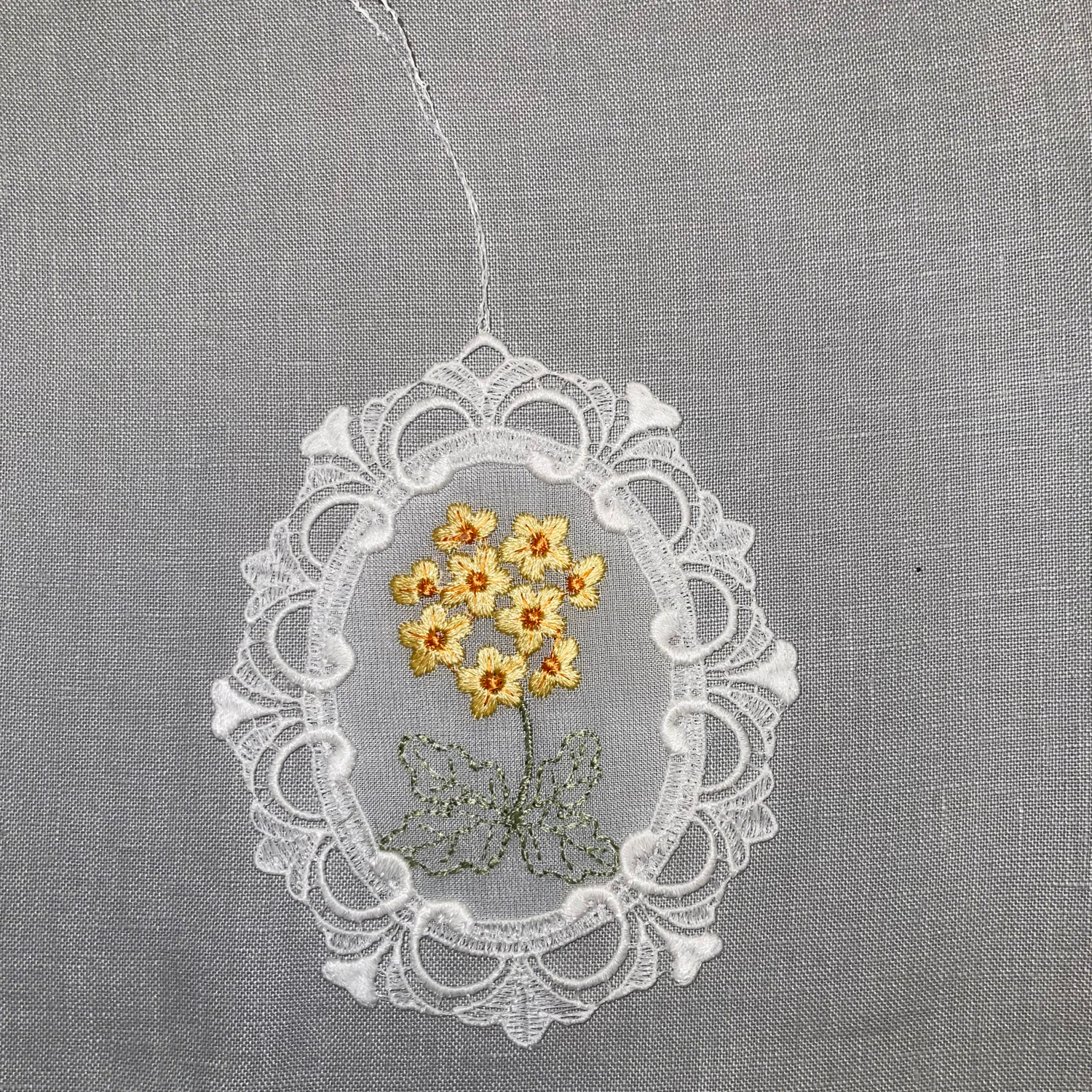 Lace Flower Hanger