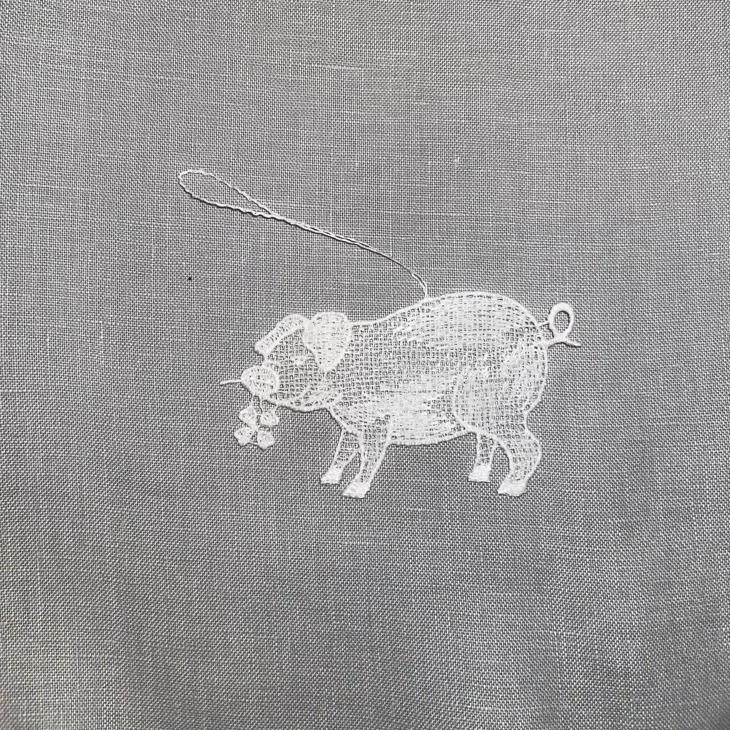 Lace Pig Hanger