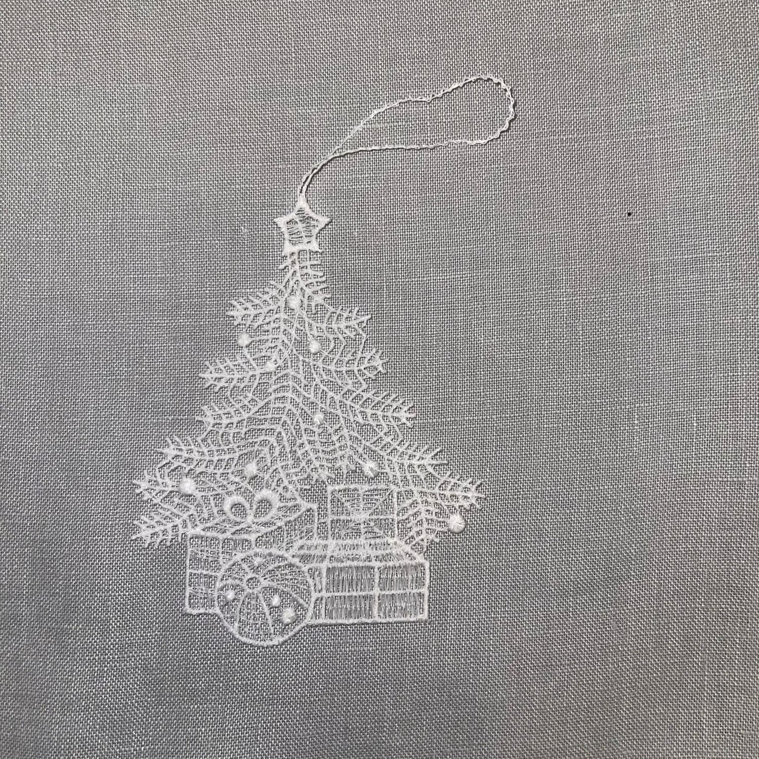 Lace Christmas Tree Hanger