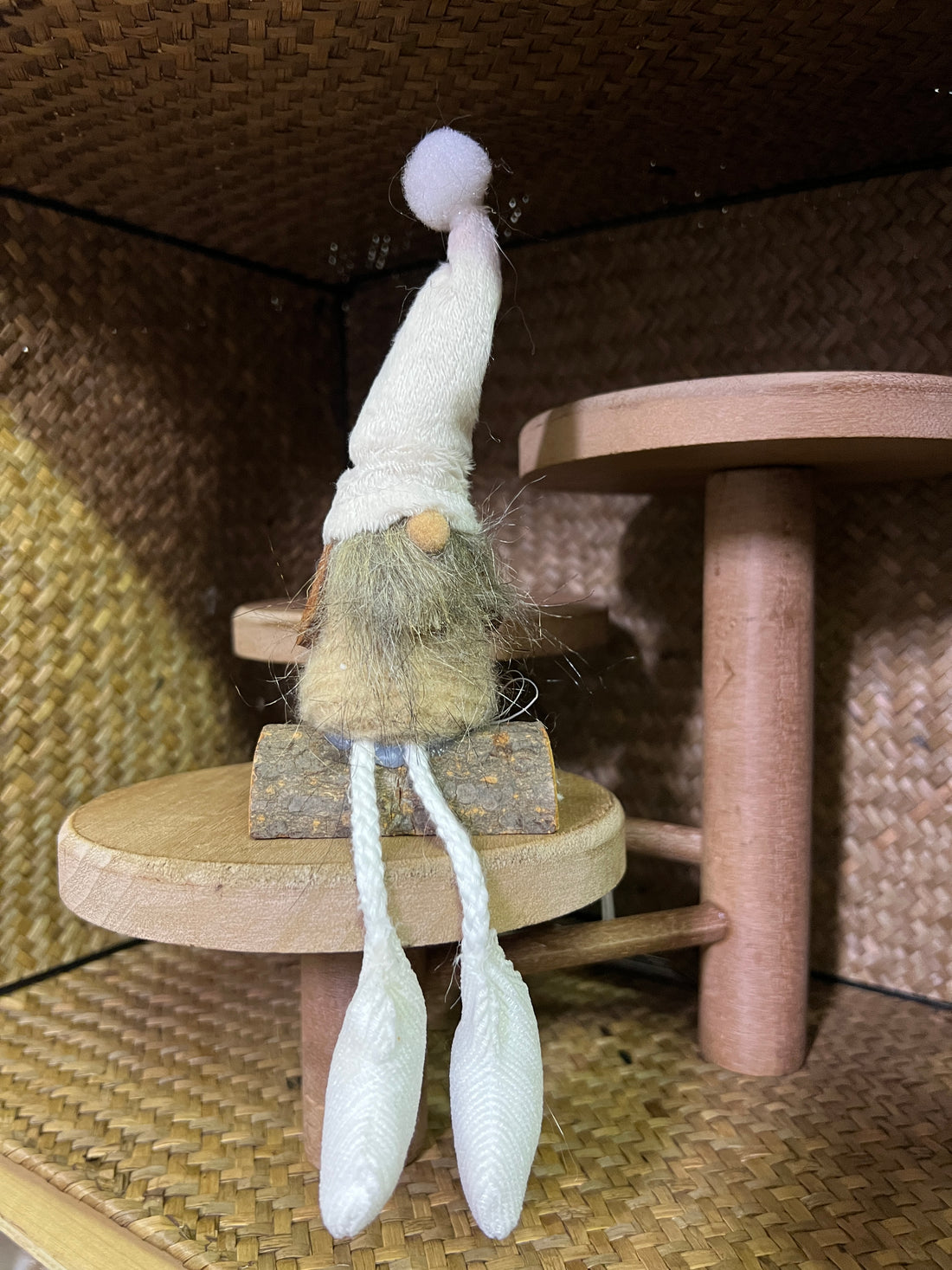 Tall Seated Christmas Gnomes